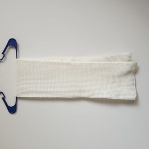 Everitt Knit Scarf cream color